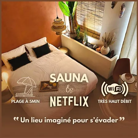 Appartamento Le Jacaranda - Africaine - Sauna&netflix *