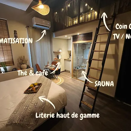 Le Jacaranda - Africaine - Sauna&netflix