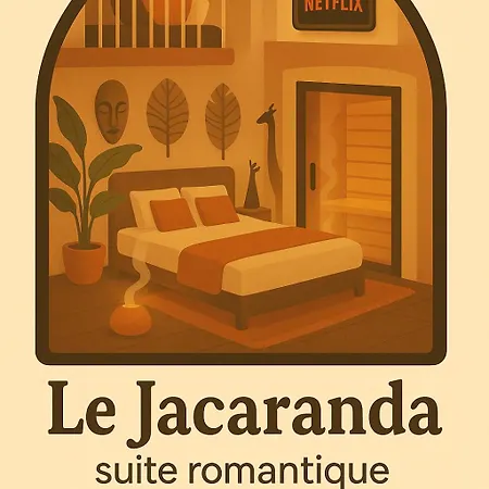 Le Jacaranda - Africaine - Sauna & Netflix 아파트 *